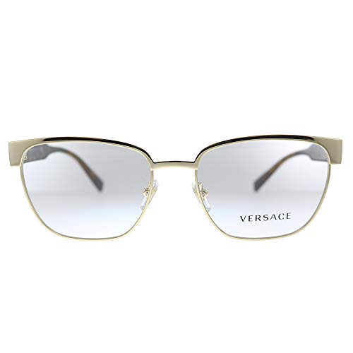 Gold Metal Oval Eyeglasses 54mm