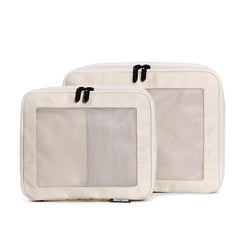 Double Zipper Compression Packing Cubes for Travel