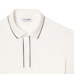 Mens Regular Fit Contrast Stretch Pique Polo Shirt