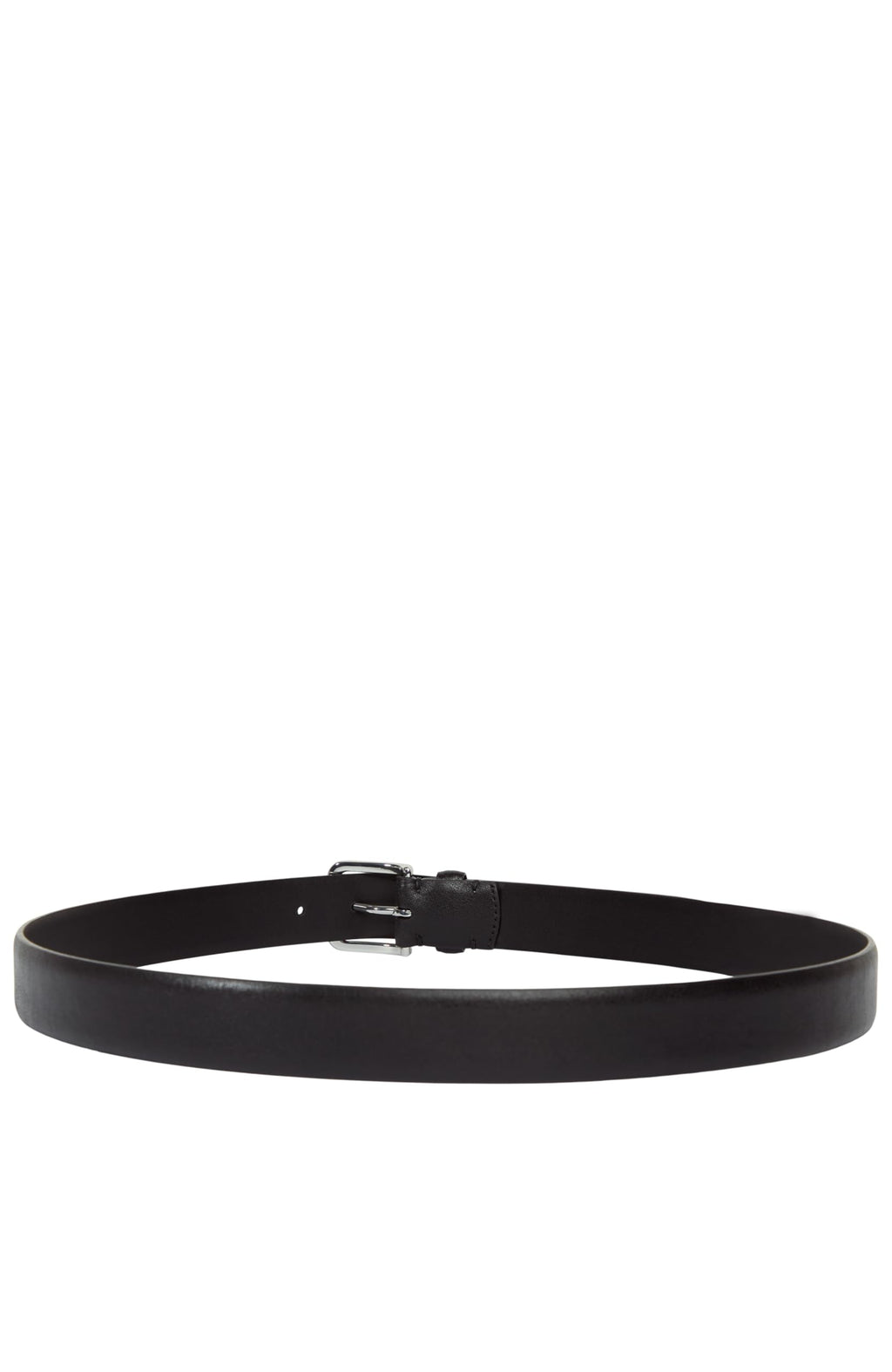 Mens 30mm Polished Calf Leather Belt