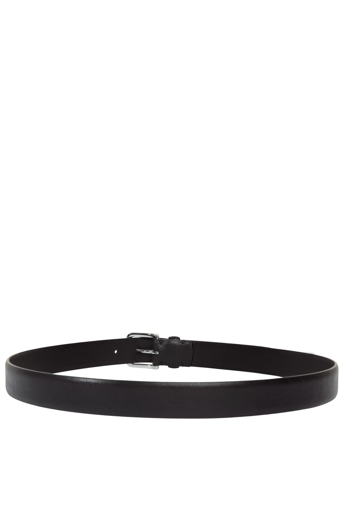 Mens 30mm Polished Calf Leather Belt