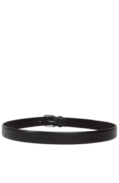 Mens 30mm Polished Calf Leather Belt