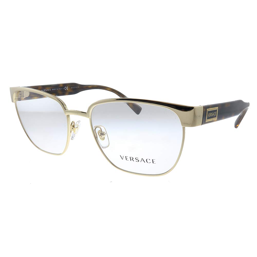 Gold Metal Oval Eyeglasses 54mm