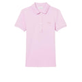 Womens Slim Fit Stretch Pique Polo Shirt