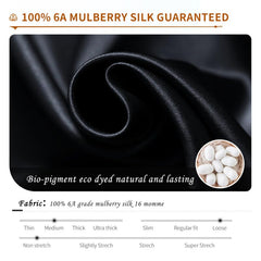 Mens Mulberry Silk Button Front Pajama Set