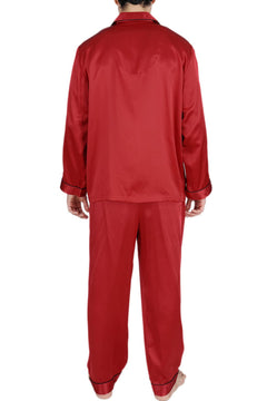Mens Luxury Mulberry Silk Pajama Set