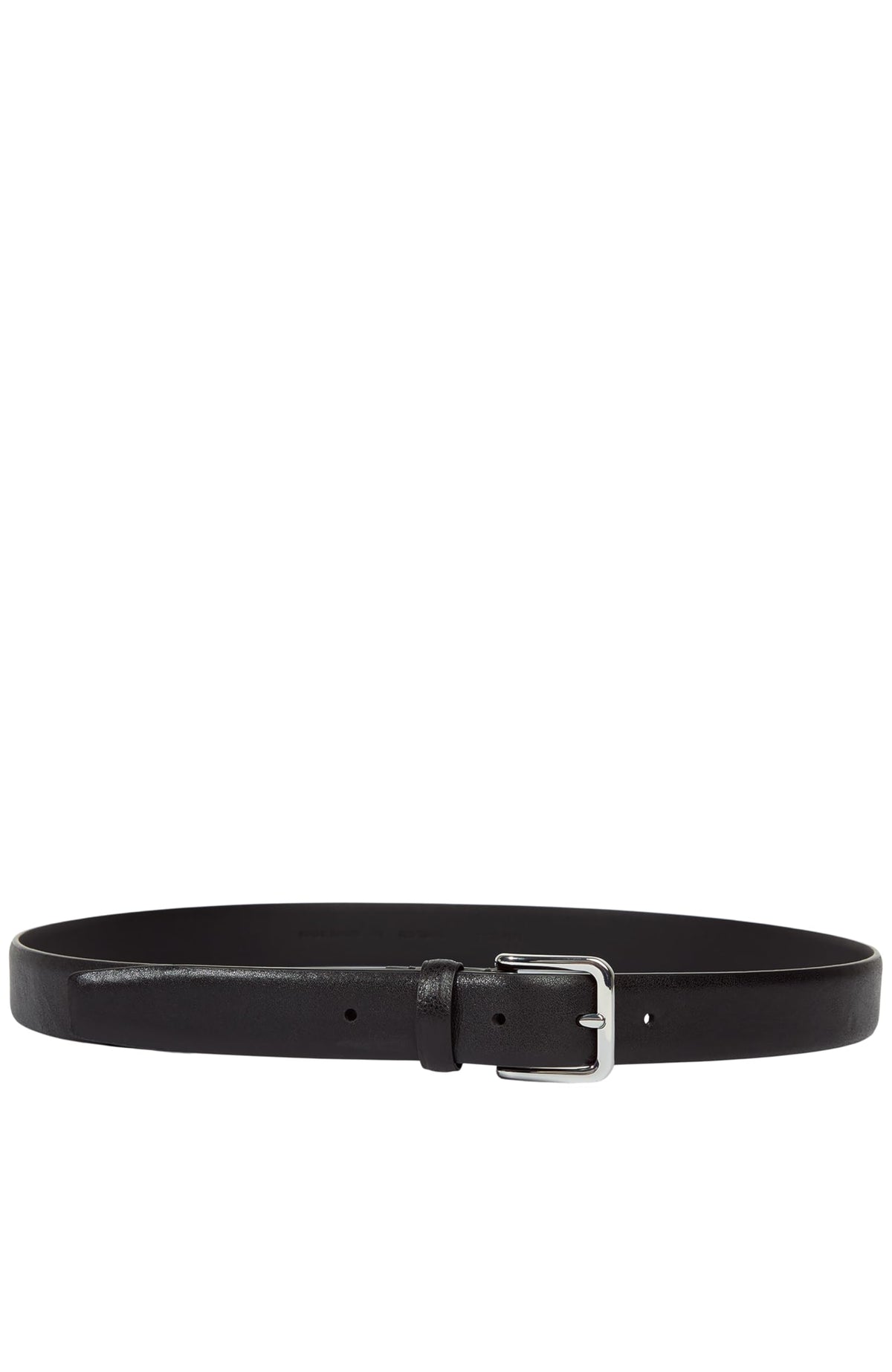 Mens 30mm Polished Calf Leather Belt