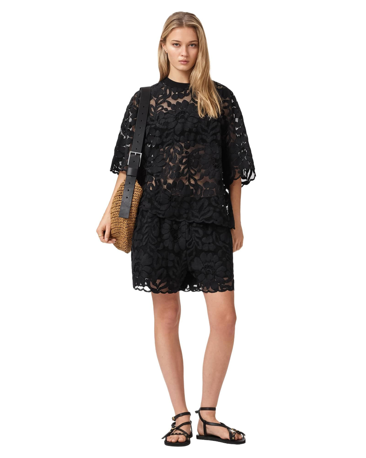 Amelie Lace Tee