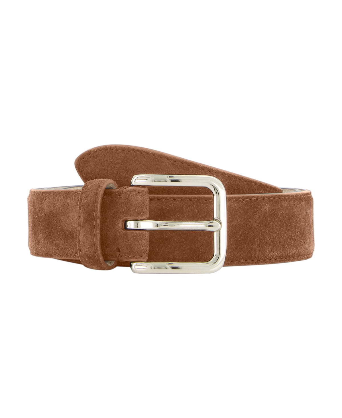 Mens Stitched Suede Casual Belt