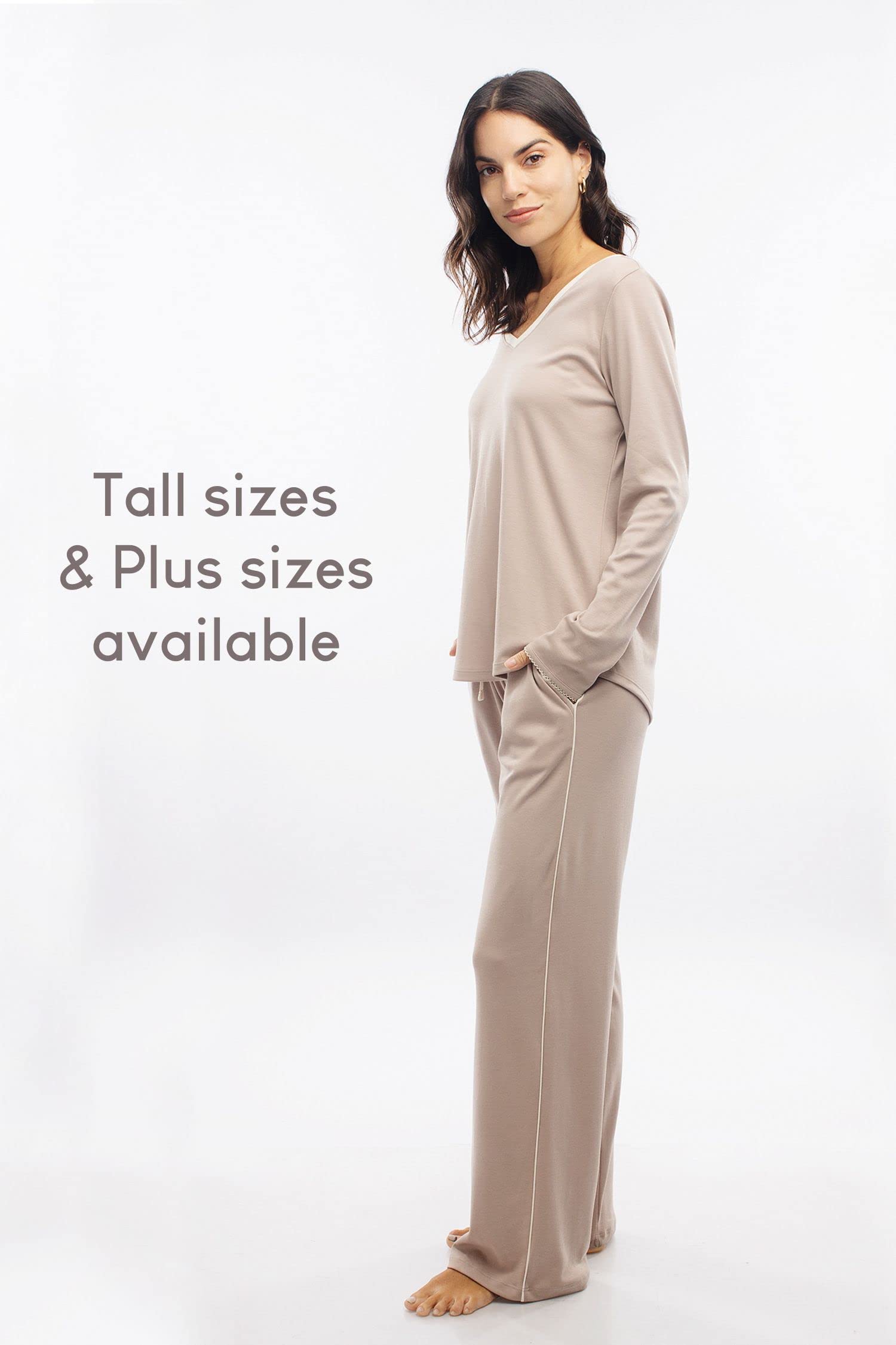 Long Sleeve Pima Cotton Pajama Set