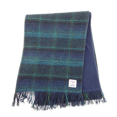 Scottish Pure Wool Tartan Fleece Winter Scarf