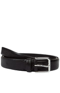 Mens 30mm Polished Calf Leather Belt