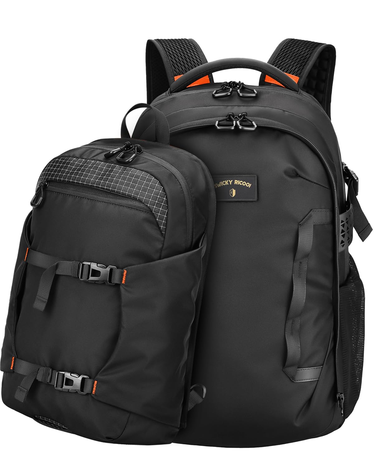 Flight Approved Detachable 2 in 1 50L Laptop Travel Backpack