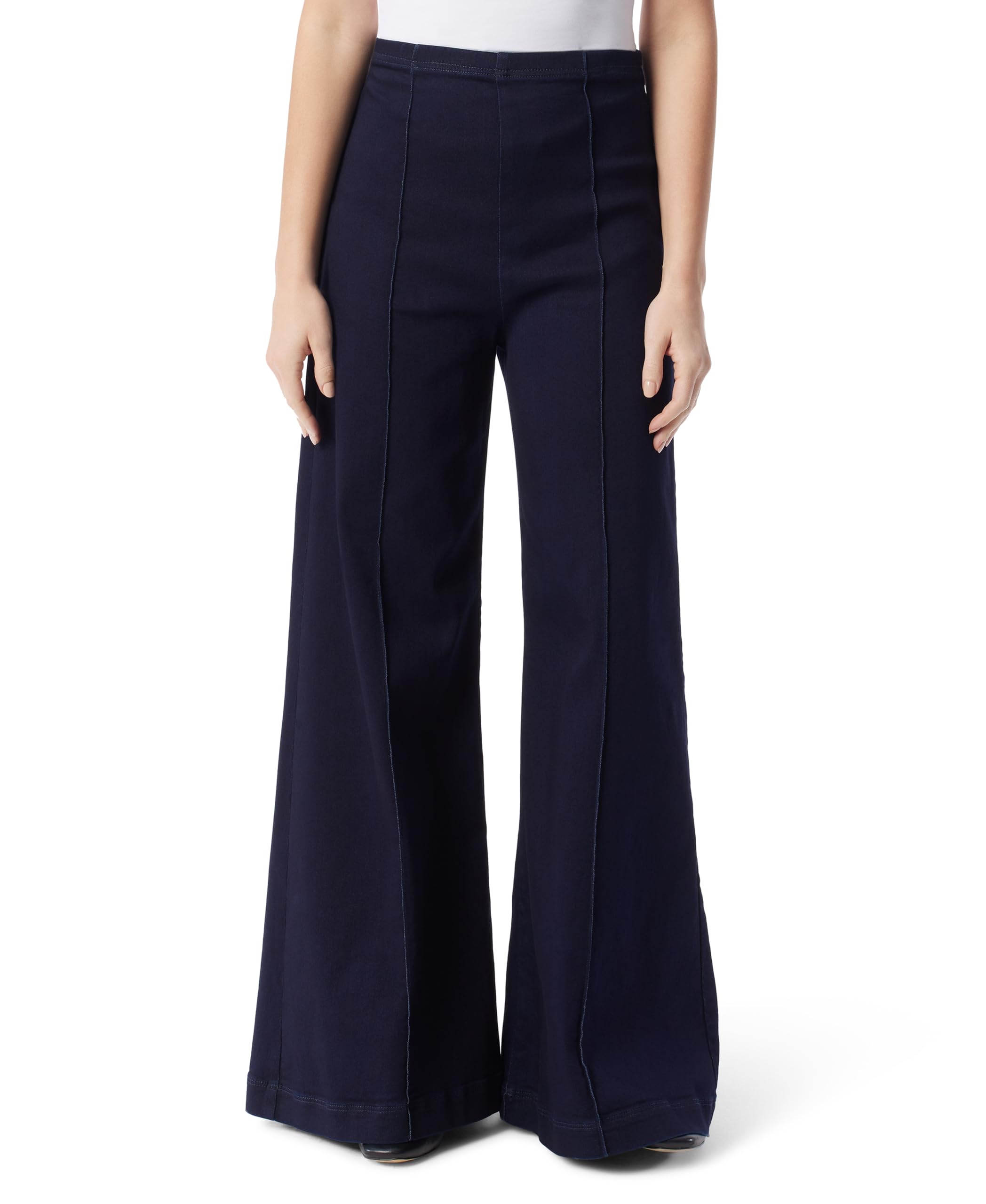 Women's High Rise Pull on Pin Tuck Pant Standard
