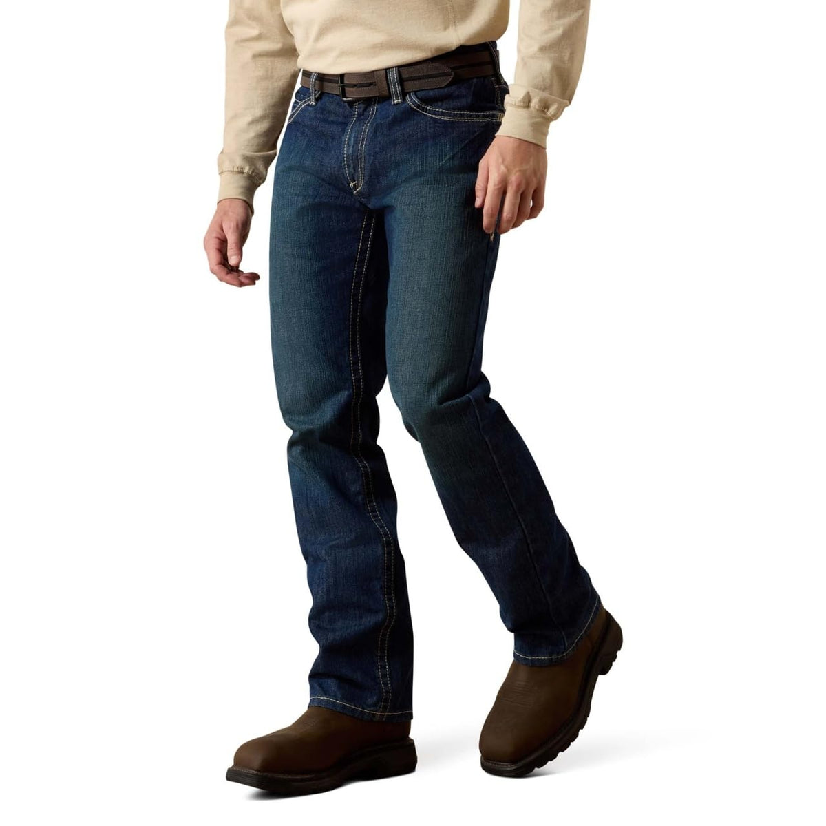 Mens Flame Resistant Bootcut Work Jeans