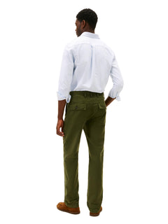 Mens Regular Fit Wrinkle Resistant Cotton Chino Pants