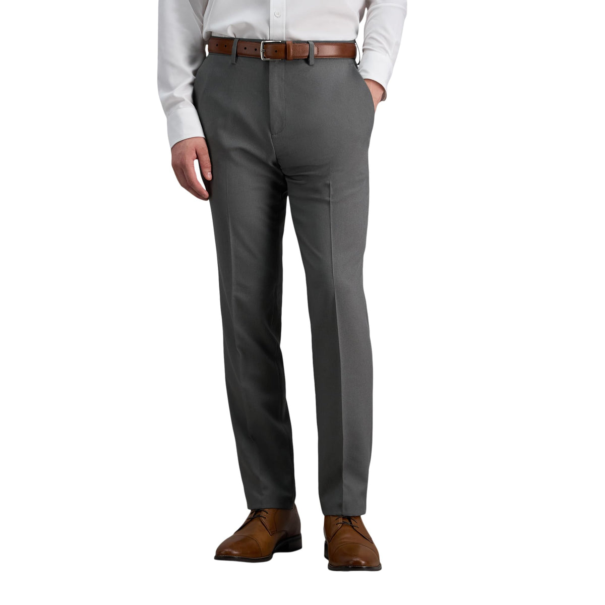 Mens Modern Fit Stretch Dress Pants