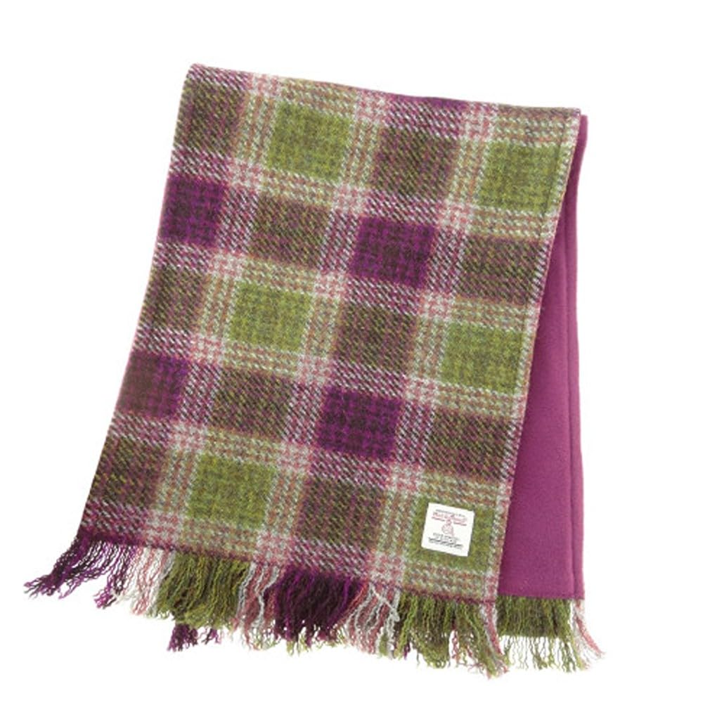 Scottish Pure Wool Tartan Fleece Winter Scarf