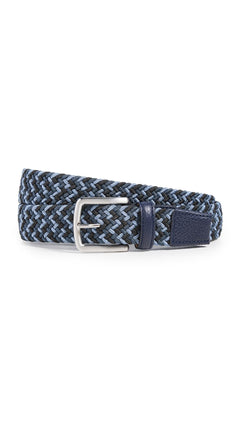 Mens Stretch Woven Belt