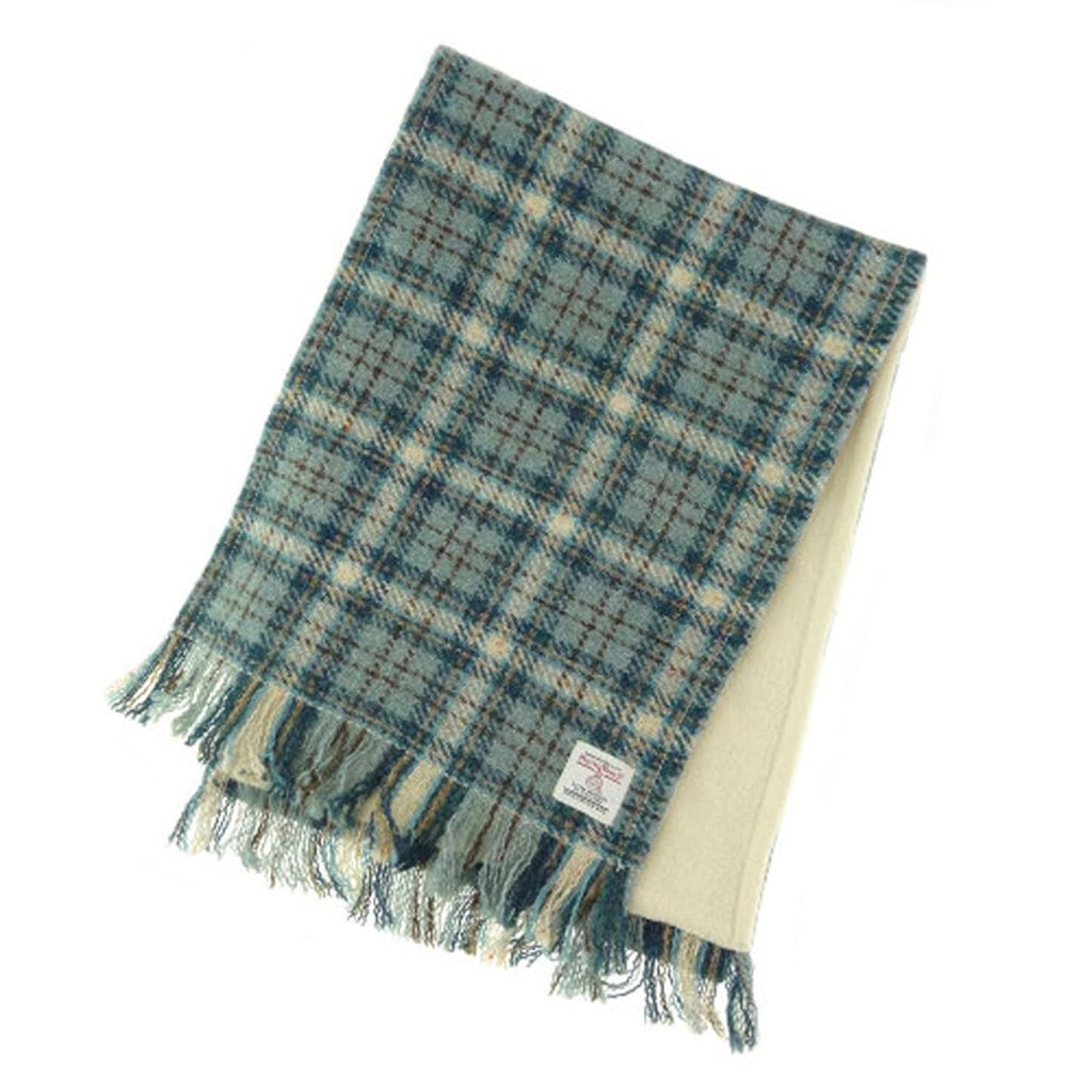 Scottish Pure Wool Tartan Fleece Winter Scarf