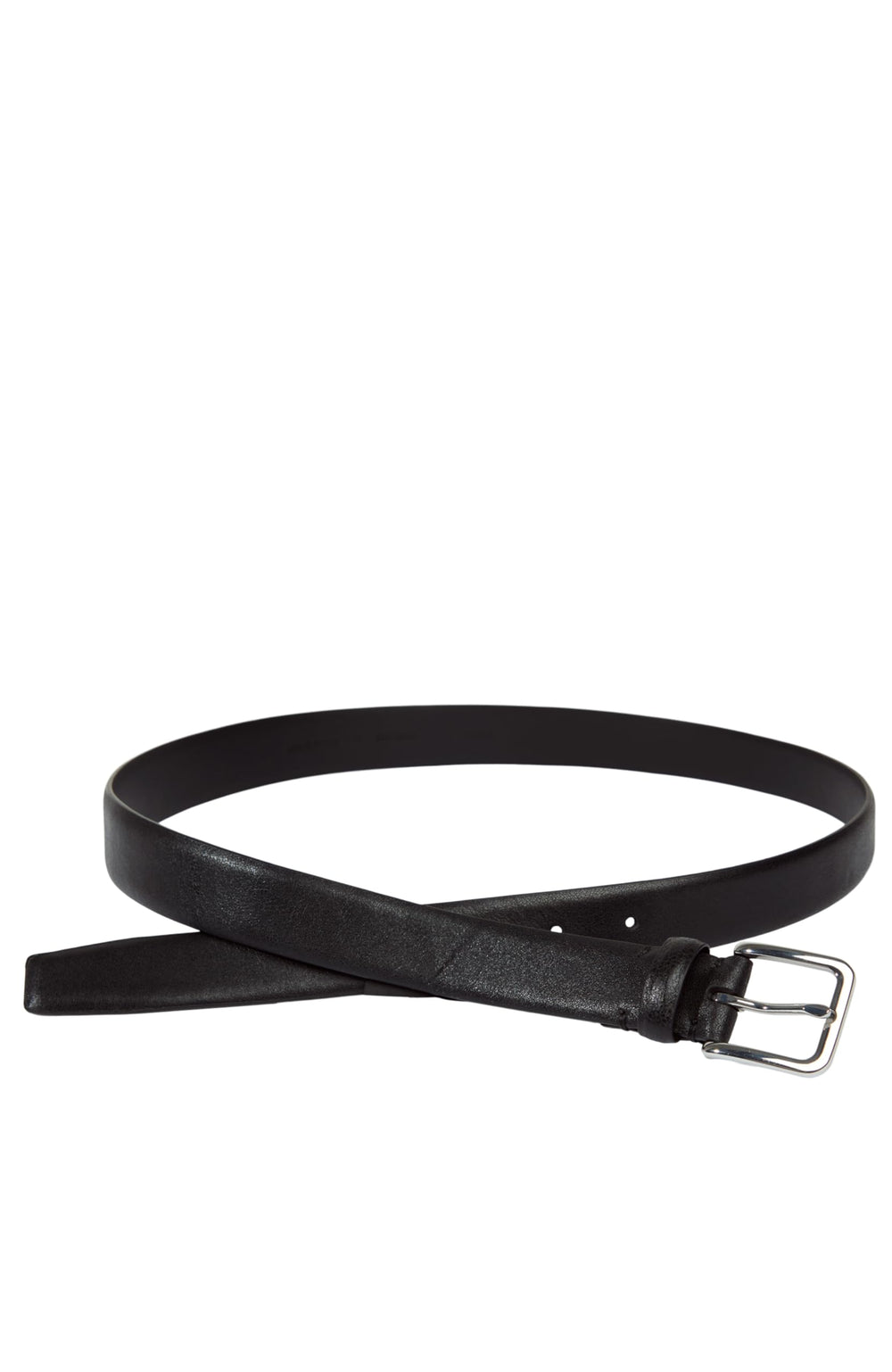 Mens 30mm Polished Calf Leather Belt