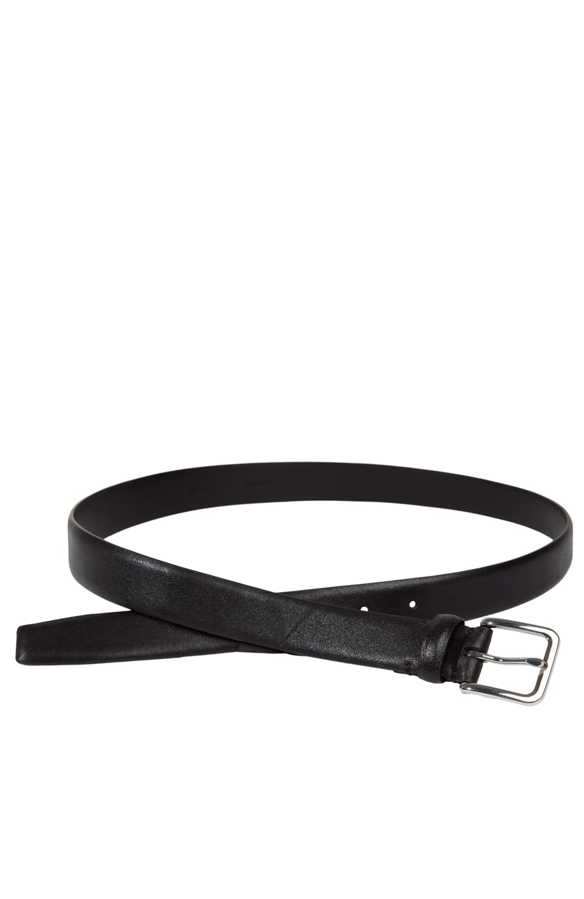Mens 30mm Polished Calf Leather Belt