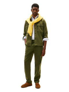 Mens Regular Fit Wrinkle Resistant Cotton Chino Pants