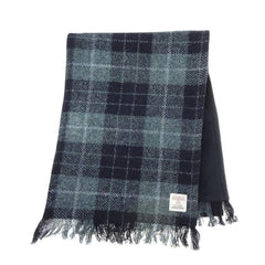 Scottish Pure Wool Tartan Fleece Winter Scarf