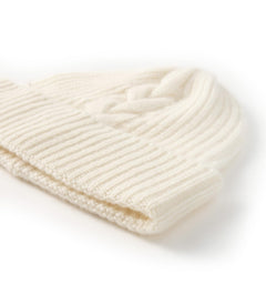 Womens Pure Cashmere Cable Knit Scarf Hat and Gloves Set