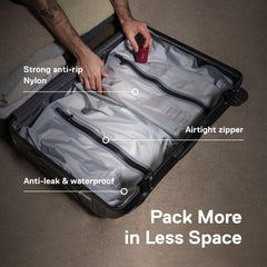 Waterproof Travel Compression Kit with Portable USB C Vacuum Pump