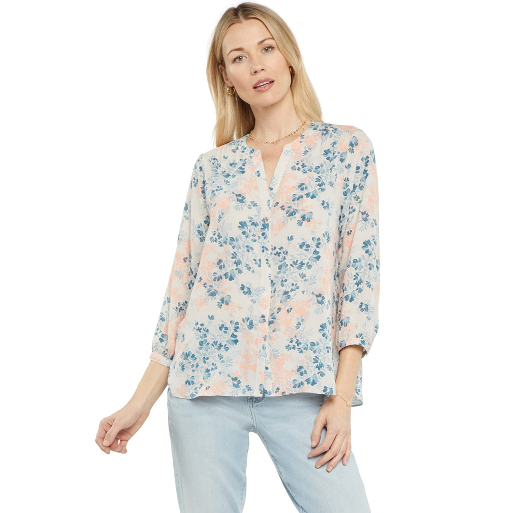 Womens Sleeveless Pintuck Top