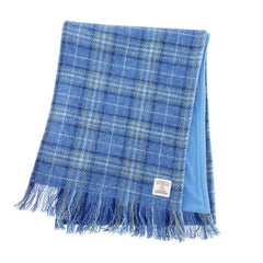Scottish Pure Wool Tartan Fleece Winter Scarf