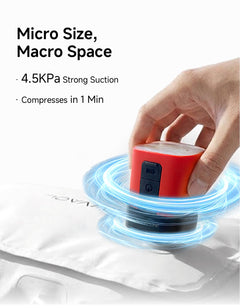 Reusable Waterproof Vacuum Compression Bags with Pump for Travel