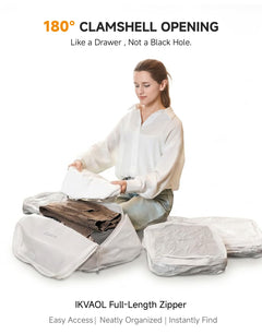 Reusable Waterproof Vacuum Compression Bags with Pump for Travel