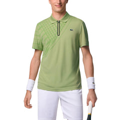 Mens Ultra Dry Printed Slim Fit Tennis Polo