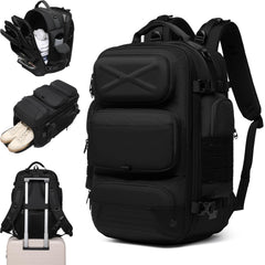 Expandable Extra Large Carry On Laptop Travel Backpack for Men