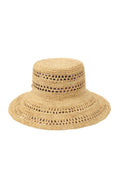 Open Weave Natural Sun Hat for Women