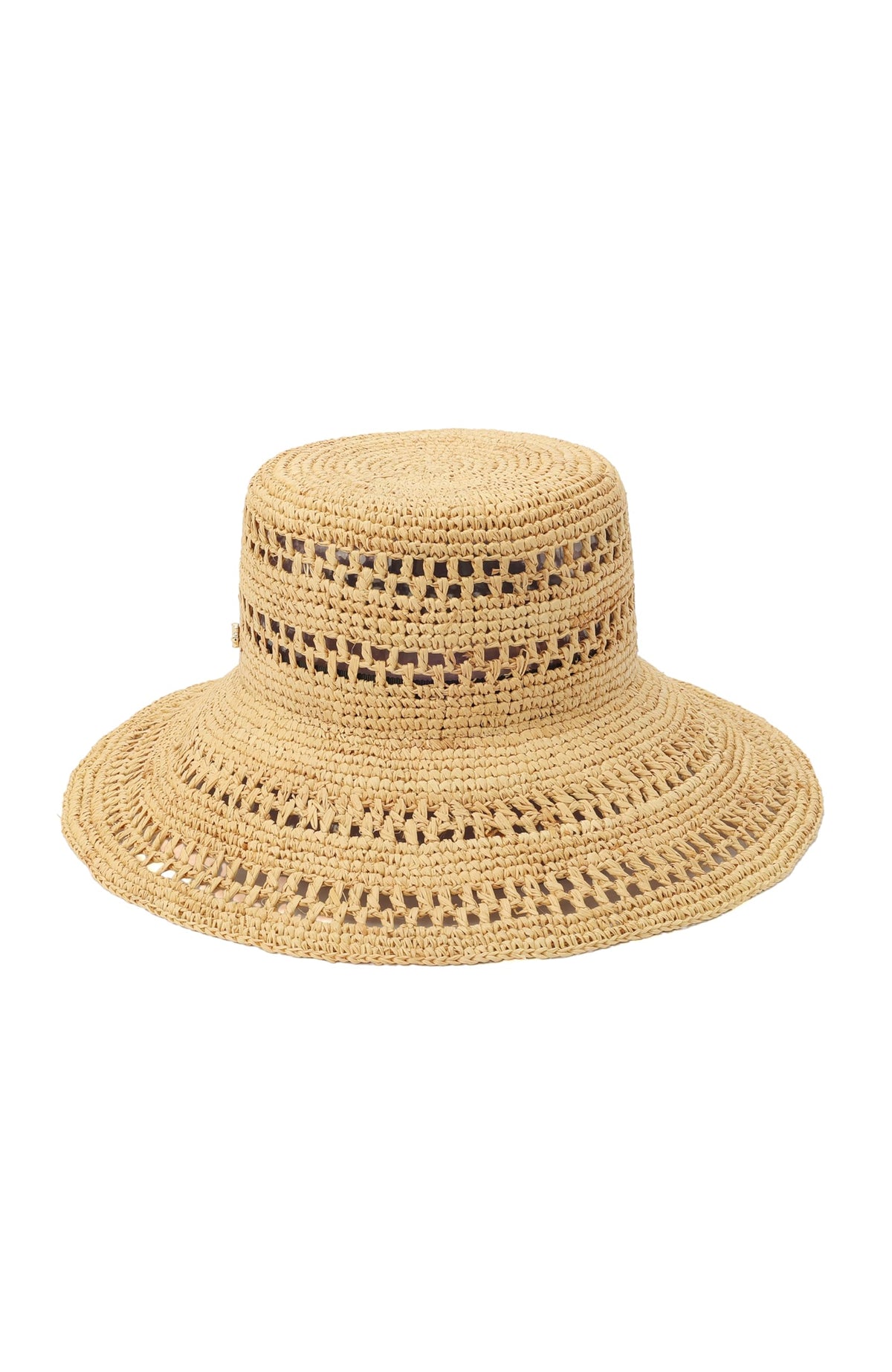 Open Weave Natural Sun Hat for Women
