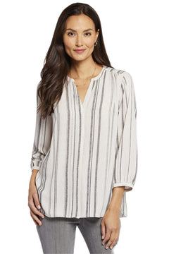 Womens Sleeveless Pintuck Top