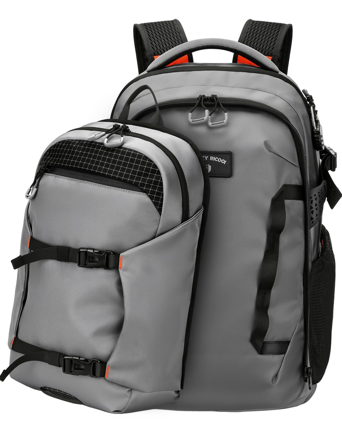 Flight Approved Detachable 2 in 1 50L Laptop Travel Backpack