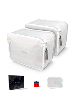 Reusable Waterproof Vacuum Compression Bags with Pump for Travel