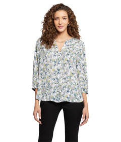 Womens Sleeveless Pintuck Top