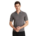 Mens Lightweight Merino Wool Short Sleeve Polo Shirt