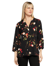 Womens Sleeveless Pintuck Top