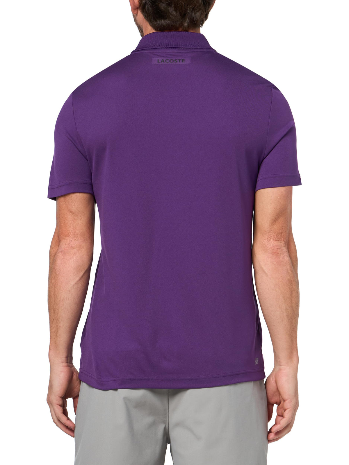 Mens Ultra Dry Printed Slim Fit Tennis Polo