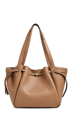 Womens Romy Pebbled Leather Tote Bag