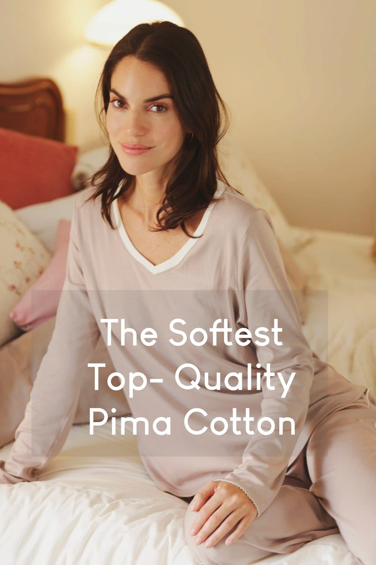 Long Sleeve Pima Cotton Pajama Set