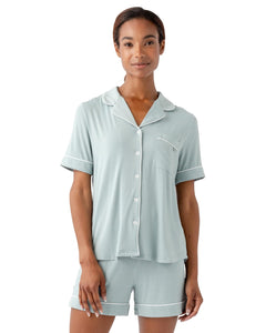 Short Sleeve Pajama Set Relaxed Fit with Pockets