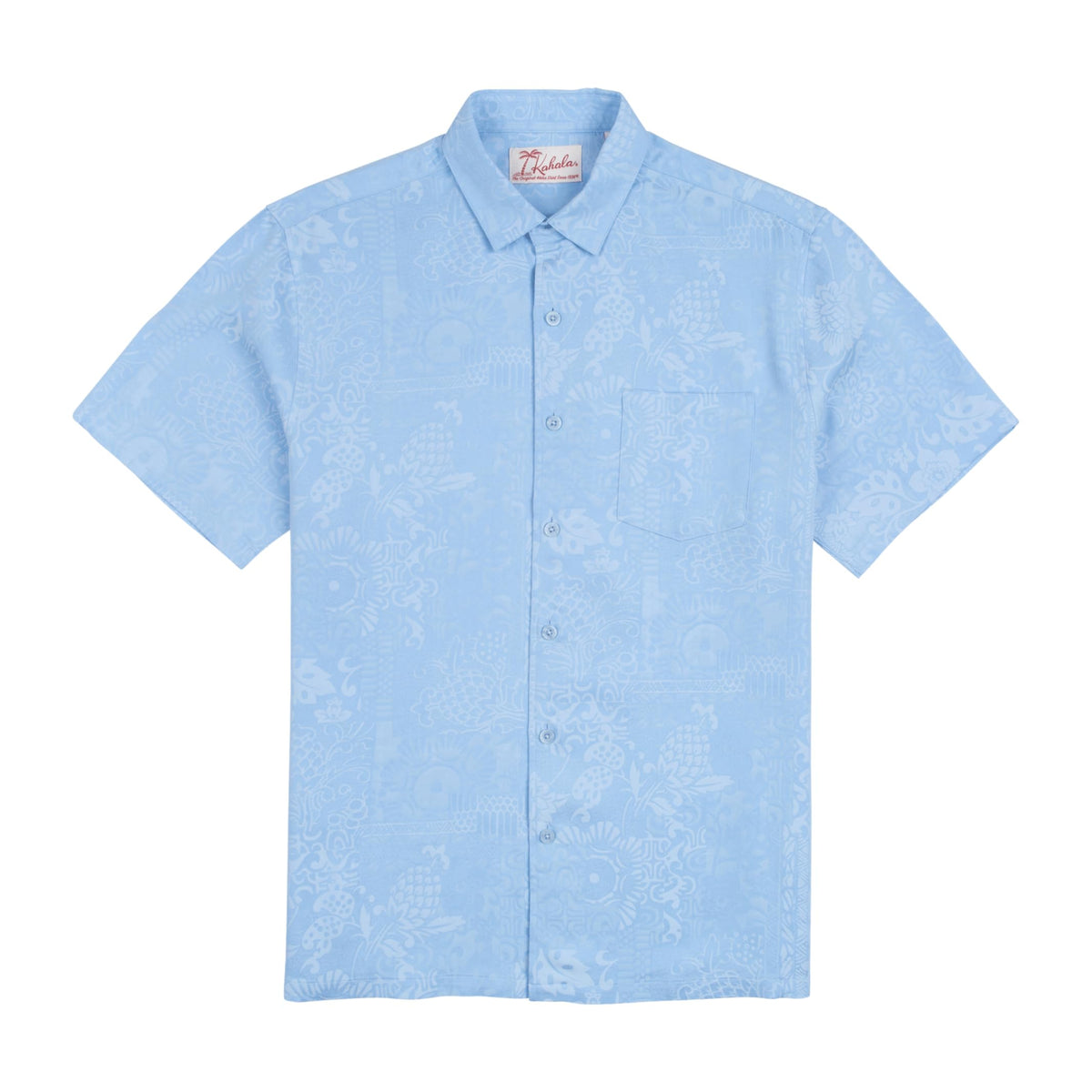 Mens Short Sleeve Apana Button Up Shirt