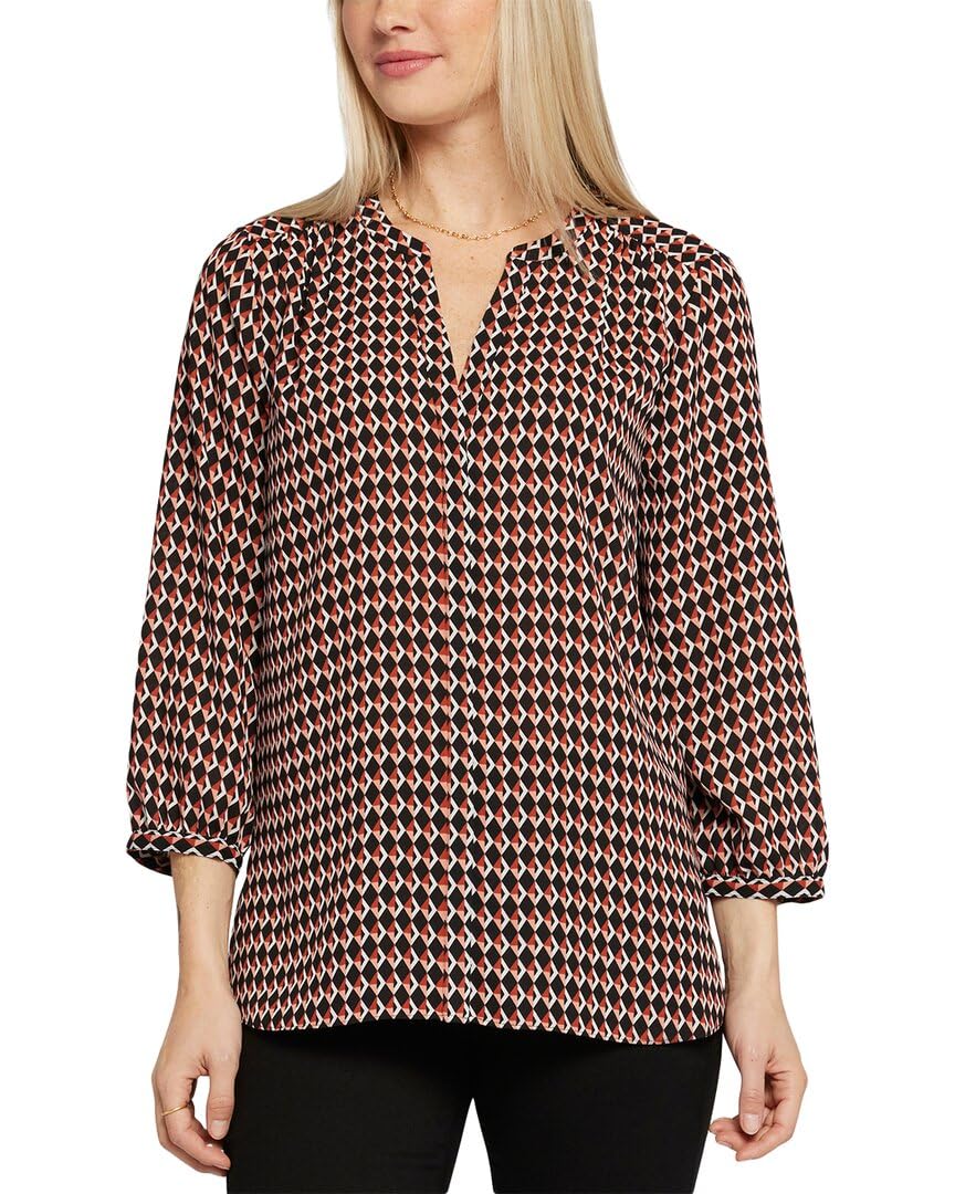 Womens Sleeveless Pintuck Top